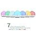 PULNDA X300 300ml Essential Oil Diffuser, Aroma Humidifier Ultrasonic Cool Mist with 4 Timer Setting, Transparent 7 LED Color lights, Adjustable Mist Mode and Waterless Auto Shut-off
