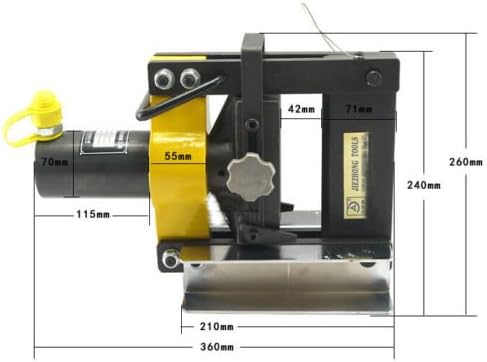 Hydraulic Copper Busbar Bender 0.39” Thickness CB-150D bending&amp;cutting machine