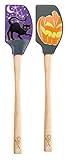 Tovolo Spatulart Halloween Cat & Jack O Lantern Spatula Set Of 2