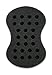 NuDred Coil I.T. Formula - Twist Hair Sponge Brush + Hair Conditioning For Men and Women, For Moisturized Sculpted Coils, Twists & Locs (Blue Mini Hair Sponge, Small Holes, 1oz Hair Moisturizer)