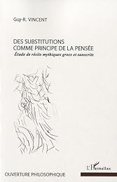Des substitutions comme principe de la pensée