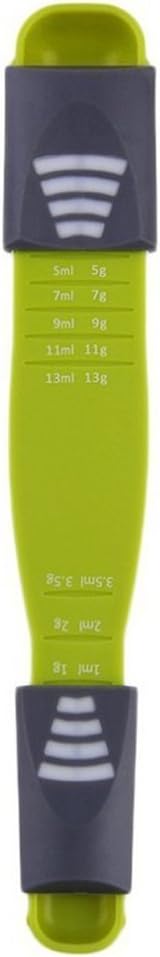 Measuring Spoon for Measuring Dry/Liquid Ingredients,Creative Double End Adjustable Scale Eight Stalls Metric Spoon,Gram ML Metering Spoon/Cup for Baking,Cooking,Coffee,Sugar,Salt,Milk,Powder,Spices
