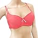 6 Pack T-shirt Padded Lift Comfort Shaping Support Lace, Plain Push Up Bras for Women