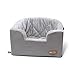 K&H Pet Products Hangin' Bucket Booster Toy Breed Dog Car Seat Gray 16 X 14.5 Inches