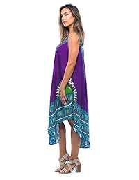 Riviera Sun African Print Dashiki Vestido para Mujer