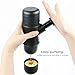 Portable Handheld Espresso Maker, 8 Bar Manual Mini Espresso Maker Compact Design for Traving Camping Hiking Picnic Gift Outdoor by Sweet Alice