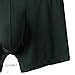 Separatec Men's Soft Modal Separate Pouch Underwear Solid Fine Trunk 3 Pack(L, Olive Green)