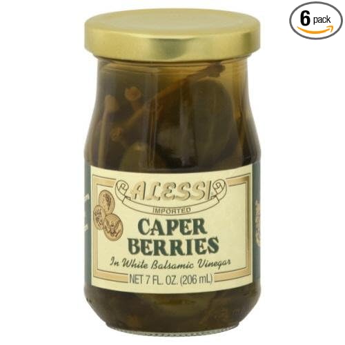 Alessi premium caper berries in White balsamic vinegar (071072012505)