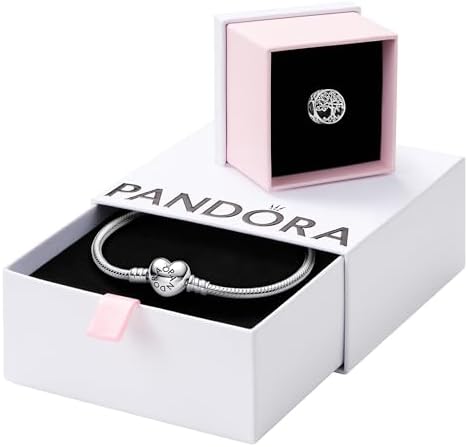 Amazon.com: PANDORA Jewelry Bundle with Gift Box - Moments