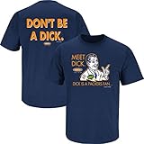 Chicago Bears Fans. Don't be a Dick Navy T-Shirt (S-5X)