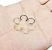 Jstyle 20G 6 Pcs a Set 316L Stainless Steel Nose Rings Hoop Nose Piercing Body Jewelry 10mm