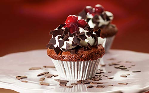 RUF Zartbitter Raspelschokolade, geraspelte Schokolade im 100g Pack, haudünn, ideal zum Ummanteln von Torten, glutenfrei und vegan, 11er Pack (11x100g) – Bild 4