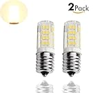 E17 LED Bulb 40 Watt Incandescent Bulb Replacement,Warm White,Dimmable,120 Volts,360lm,3000k,Replaces JD T4/T7/T8/S11 Bulb (Pack of 2)