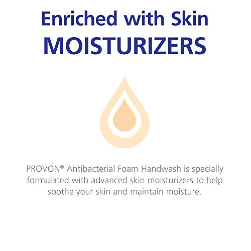 PROVON ADX-7 Antibacterial Foam Handwash, 700 mL Handwash Refill for PROVON ADX-7 Push-Style Dispenser (Case of 4) - 8722-04