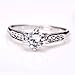 Fashion Plaza Women Jewelry Use Cubic Zirconia Crystal Engagement Ring R21