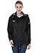 wantdo Women's Breathable Hiking Rain Jacket Lightweight Windproof Raincoat