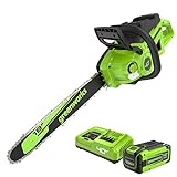 Greenworks 40V 18" Brushless Cordless Chainsaw