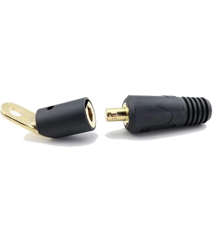thumbnail image 2 of WeldingCity 50-Foot 2 Gauge Welding Cable Lead – 300A, Dinse Plug, Stick Holder Ready 2 of 6