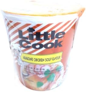 Petit Cuisinier Nouilles Instantanees (Little Cook Instant Noodles Abalone Chicken Soup Flavour) - 2.3oz (Pack of 3)