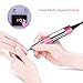 MelodySusie Professional Electric Nail Drill, 30000 rpm Efile Manicure Pedicure Drill Kit for Acrylic Nails, Gel Grinder Tools with 6 Bits Set and Foot Pedal for Home Salon