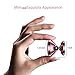 Magnetic Phone Holder for Car, Humixx 360° Adjustable Dashboard Phone Car Mount Compatible with iPhone XS Max iPhone XS X 8 Plus 7 Plus, Samsung S9 S8, Huawei, HTC, LG, ZTE [Easy Series] - Rose Gold