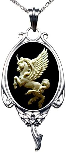 Yspace Heart of The Angel Pendant Necklace Fairy Gift Jewelry 2 PC Chains