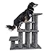 Furhaven Pet Stairs | Steady Paws Easy Multi-Step Pet Stairs Assist Ramp for Dogs & Cats, Gray, 4-Stepthumb 4