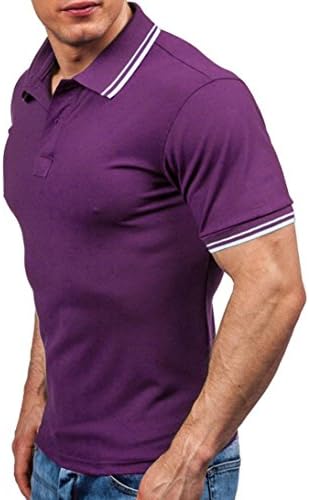 Clothing HARRYSTORE Men's Polo Shirts Casual Short Sleeve Tennis Golf Classic Polo T-Shirts