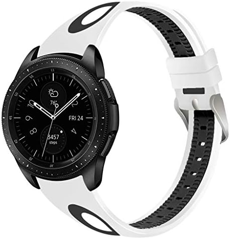 Tuu Silicone Watch Band,Wrist Watch Replacement Bracelet Strap for Samsung Galaxy Watch 46mm