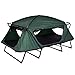 Tangkula Tent Cot Folding Waterproof 2 Person Hiking Elevated Camping Tent with Carry Bag