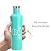DoDo OUTDOOR Water Bottle | Stainless Steel | Vacuum Insulated | For Men/Women |Flask Bottle |Leak-proof Double Walled Cola Shape | Narrow Mouth| BPA Free | Multi-Color | 17oz