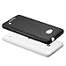 Microsoft Lumia 640 Case - Fosmon [DURA FROST] Smooth Durable & Flexible SLIM-Fit Cover for Microsoft Lumia 640 (Black)