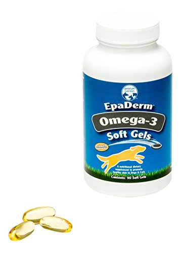 Global Pet Nutrition Epaderm Omega-3 Soft Gels 90 Count