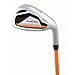 Powerbilt Boy's Ages 3-5 7-Iron Golf Stick, Right Hand, Orange