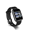 Smartwatch, sporthorloge, fitnesstracker, waterdicht IP67, 1,3 inch kleurendisplay, sporthorloge, fitnesspolshorloge…