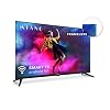 Kiano Elegance TV Smart Televisie 50″ Inch 127cm | LED 4K Ultra HD TV UHD HDR |Ongeframed Metaal | Android TV Netfilx YouTube | Bluetooth Miracast WiFi | 3 HDMI | Dolby Audio | Tuner DVB-T2 | Zwart