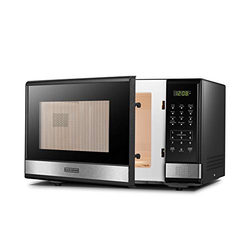 2 BLACK+DECKER+EM031MB11+Microwave+Push+Button