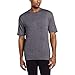 100% Merino Wool Men's Lightweight T-Shirt - Crew Neck Short Sleeve Shirt - Charcoal Gray - X-Large