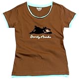 Lazy One Women's Bearly Awake Fitted Pajama Tee