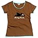 Lazy One Women's Bearly Awake Fitted Pajama Tee
