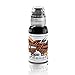 World Famous Tattoo Ink – Vegan-Friendly Professional Tattooing Inks – Pitch Black, 1 Ounce