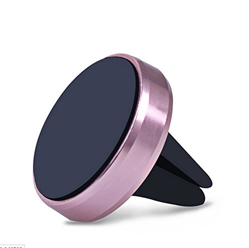 Wish House Car Mount, Universal Air Vent Reinforced Magnetic Car Mount Holder for Cell Phones,Car Magnetic Cell Phone Mount,Car Phone Holder for iPhone Samsung HTC nexus(Rose Gold)