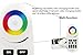 WiFi Compatible RGB+White Controller Kit: 4pcs RGBW Multi Zone Controllers + RF Remote - 4-Zone RGBW LED Controller - Compatible with Smartphone/Tablet PC (Hub not Included)