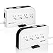BESTEK Quick Charger Surge Protector Desk Power Strip with 8 Outlets 6-Foot Cord and 7.5A 4-Port USB Charging Station