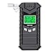 JASTEK Breathalyzer Rechargeable Breath Alcohol Tester High-Accuracy Digital Alcohol Breathalyzer LCD Screen with 10 Mouthpieces - Dark Gray