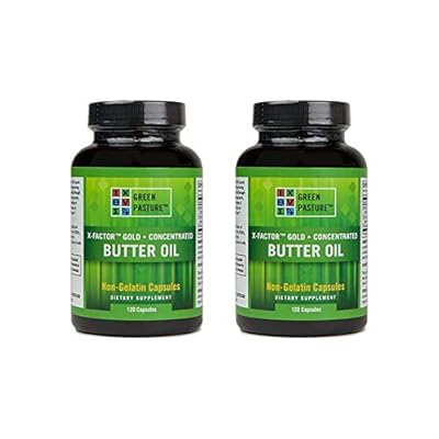 X-Factor Gold High Vitamin Butter Oil 120 Caps (2 Pack)
