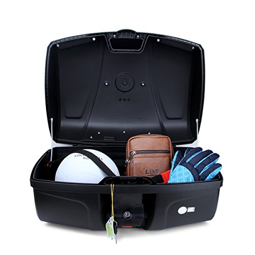 AUTOINBOX Universal Motorcycle Rear Top Box Tail Trunk Luggage Case,47