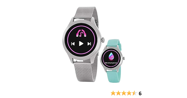 Reloj Marea Unisex B59005/3 Smartwatch Correa Acero y Silicona