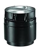 DURAVENT 3PVP-ADHB PelletVent Pro Appliance Adapter Harman Black by M&G DuraVent