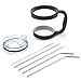 30 oz Tumbler hand shank - 30 Oz Stainless Steel Insulated Tumbler Mug Handle+2PC Straws+1PC Cleaning Brush+Spill And Splash Resistant Lid With Slider